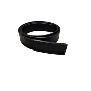 Red Kap Industries Cowhide Belt Size 34-38 Black Vintage Made In USA